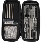 AOB Wheeler Engineering Delta Series Compact AR Cleaning Kit, open black case with tools