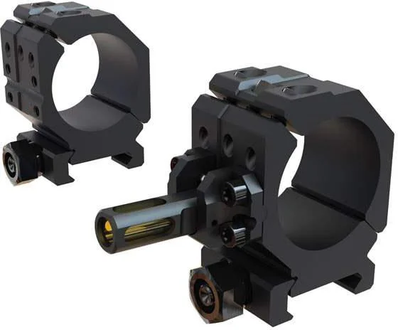 AOB Wheeler Engineering 2-Piece Picatinny Rail Scope Rings 1" Medium