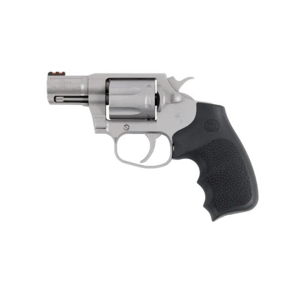 Colt Manufacturing Colt Cobra Stainless Handgun .38 Spl(+P) 6rd Capacity 2" Barrel Enhanced Hogue Rubber Grip