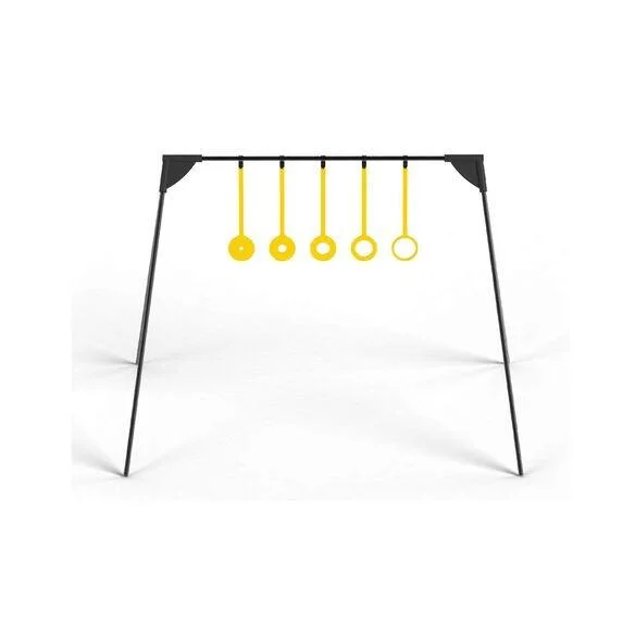 AOB Caldwell AR500 Rimfire KYL Ring Challenge Target Yellow