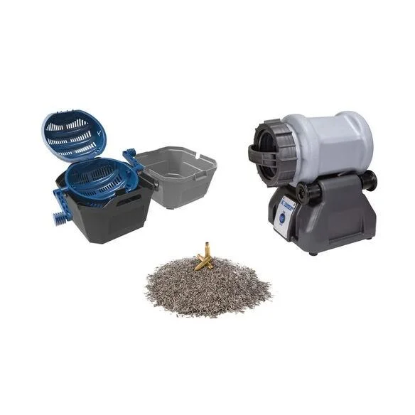 AOB Frankford Arsenal Rotary Tumbler Lite Essentials Kit with tumbler, separator and media