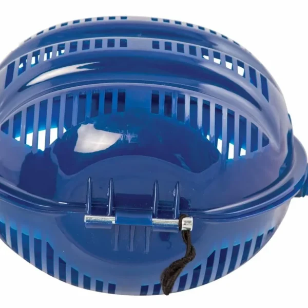AOB Frankford Arsenal Rotary Separator Kit, blue basket with clear lid and side crank