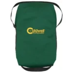 AOB Battenfeld Technologies Caldwell Lead Sled Shot Carrier Bag Large, green bag with black handles