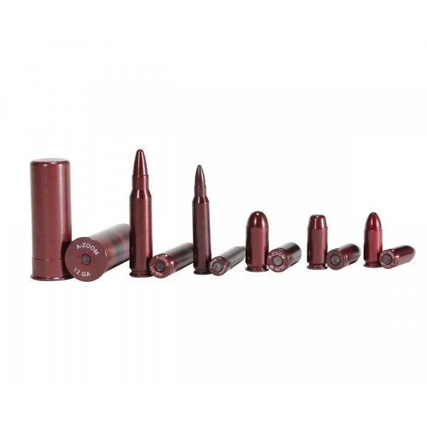 Pachmayr/Tacstar Division A-Zoom Metal Snap Caps Variety Pack Military/LE 2 each 9mm .40 .45 .223 .308 12GA
