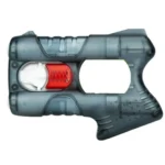 Kimber PepperBlaster 3 Pepper Gun, grey side view with red trigger