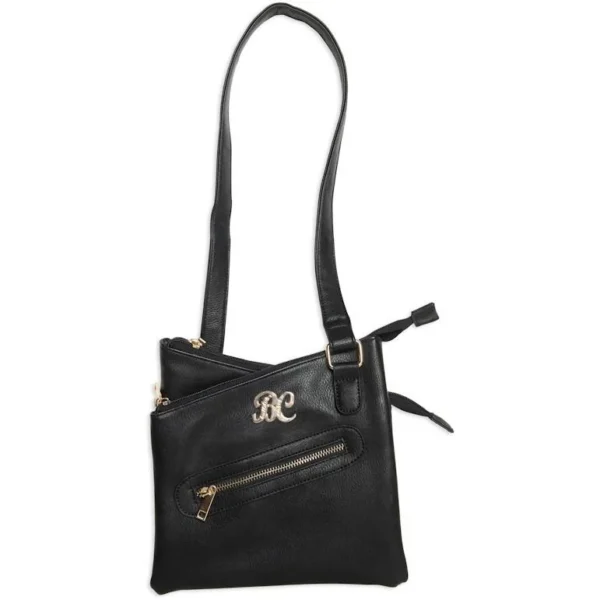 Bulldog Cases Bulldog Cross Body Style Conceal Carry Purse W/ Holster Small Black