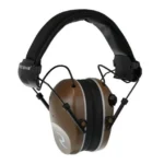 Radians Inc. Radians Dual Microphone Electronic Earmuff 3.5mm Stereo Jack 23dB Black Tan