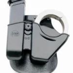 Fobus for H&K Roto Handcuff/Magazine Holster, black paddle mount with magazine and cuff