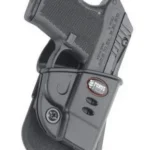 Fobus Evolution Series Paddle Holster for Kel-Tec P3AT, black right-hand holster with pistol