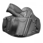 Fobus Universal Large Frame Inside the Waist Band Holster, black holster shown with handgun inserted
