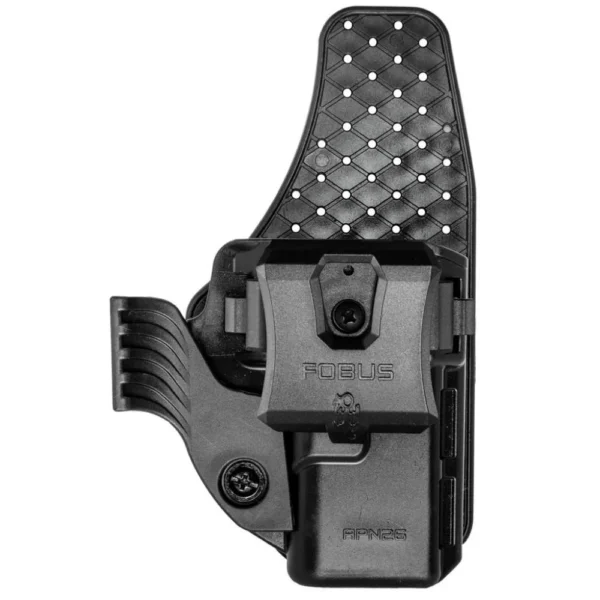 FOBUS USA LLC Fobus Handgun Holster OWB Paddle IWB Clip Wing & Sweatguard Appendix for Glock 26 & 27 Gen 1-4 Black Ambi