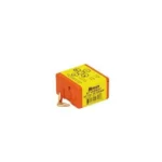 Berger Match Grade Varmint Bullets, angled view of small yellow and orange box