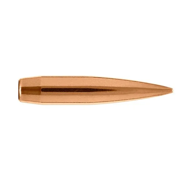 primary-36534 Berger Long Range Hybrid Target Bullets, single copper-colored pointed bullet in side view