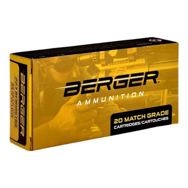 Berger Bullets Berger OTM Rifle Ammunition .223 Rem 69gr OTM 2980 fps 20/ct