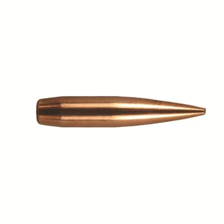 primary-36551 Berger Match Grade Target Bullets, side view of copper-colored pointed bullet