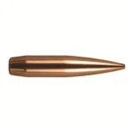 Berger Match Grade Target Bullets, single copper-colored pointed bullet in side view