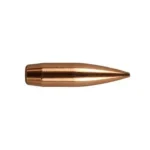 Berger Match Grade Hunting Bullets Classic Hunter, copper-colored pointed bullet in side view