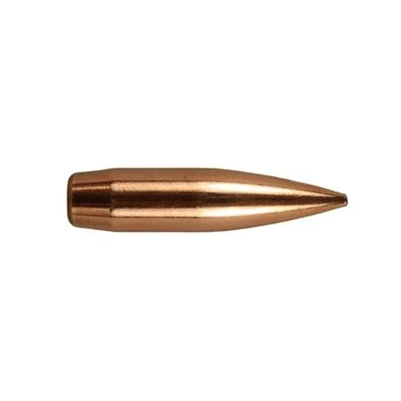 Berger Match Grade Hunting Bullets Classic Hunter, copper-colored pointed bullet in side view