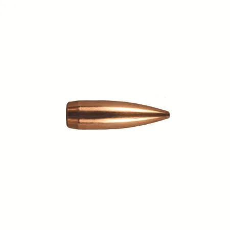 Berger Match Grade Target Bullets, single copper-coloured pointed bullet in side view
