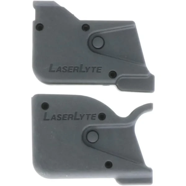 Laserlyte UTA-Hab gray laser sight trainer shown from both sides