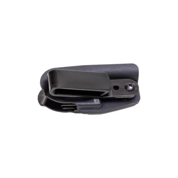 TechnaClip Techna Clip Minimalist IWB Holster, black side view with metal belt clip