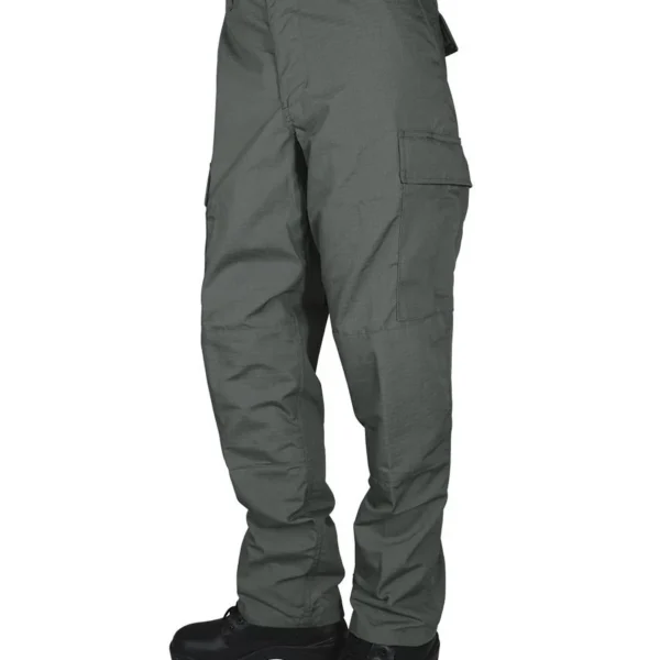 Tru-Spec Global Tru-Spec BDU Basic Pants - 6.5oz. 65/35 Polyester Cotton Rip-Stop Zip Fly Closure Olive Drab Medium
