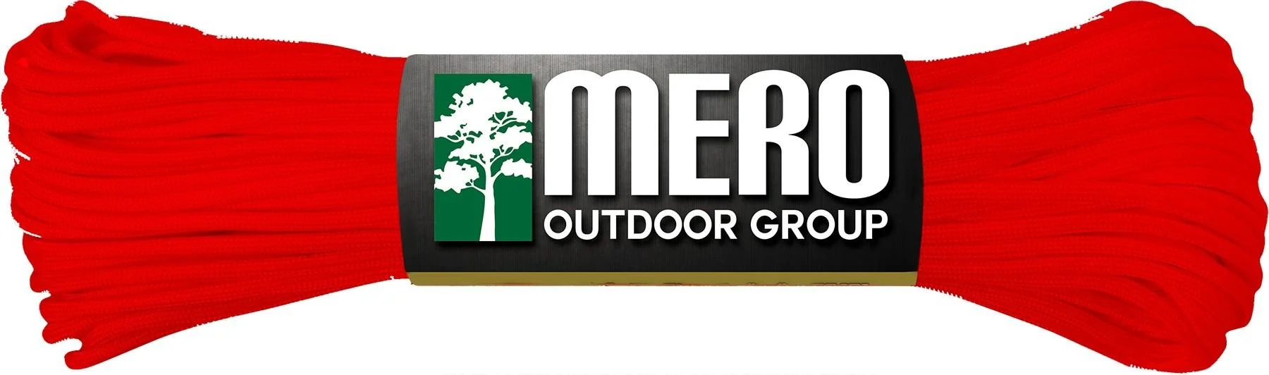 primary-36714 E.L. Wood Braiding Co. Inc. Mero 550 Paracord, bundled red cord with branded label
