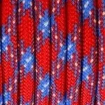 E.L. Wood Braiding Co. Inc. Mero 550 Paracord - 100' 550 lb Confederate
