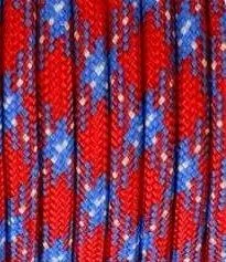 E.L. Wood Braiding Co. Inc. Mero 550 Paracord - 100' 550 lb Confederate
