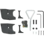 Laserlyte UTA-YY black laser trainer kit with grip panels, tools, screws and small sight unit