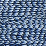 E.L. Wood Braiding Co. Inc. Mero 550 Paracord - 100' 550 lb Blue Snake Camo