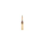 Berger 300 Norma Magnum 215gr Hybrid Target Match Grade Ammunition, single brass cartridge upright