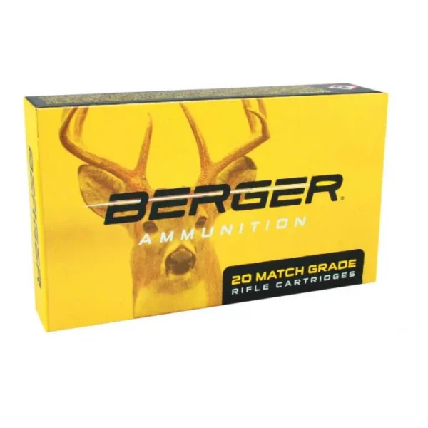 Berger Bullets Berger Elite Hunter Rifle Ammunition 7mm PRC 195gr HPBT 2825 fps 20/ct