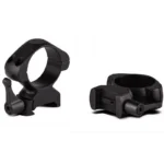 Konus Optics Konus 2-Piece Steel Riflescope Rings With Quick Release Lever 1" Medium Matte Black