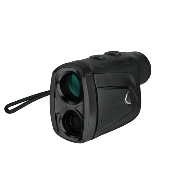 Konus RF-1200 black front angled view showing lenses, control button and wrist strap