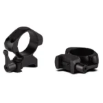 Konus Optics Konus 2-Piece Steel Riflescope Rings With Quick Release Lever 30mm High Matte Black