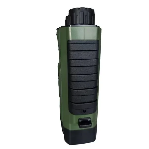 Konus 1.5x-12x HD Zoom Digital Night Vision Binocular, green and black upright front view