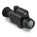 Konus Fiery 3 in 1 black thermal optic angled front view with eyecup and dual lenses