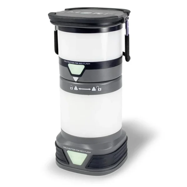LB Marketing Inc DBA Police Security Flashlights Police Security Flashlights MORF 2-in-1 Lantern 380 Lumen Black