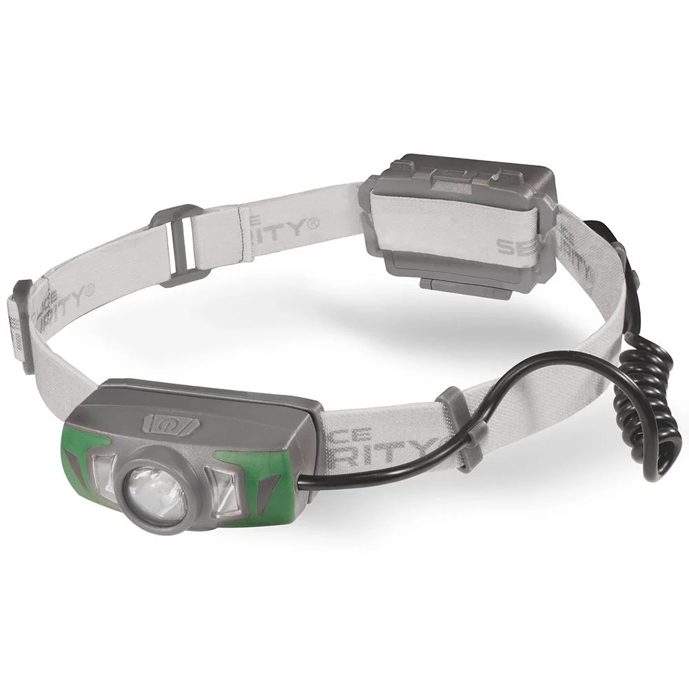 primary-37141 LB Marketing Inc DBA Police Security Flashlights Police Security Flashlights Twin Power LED Headlamp 550 Lumens White Grey