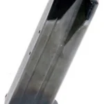 ProMag Heckler & Koch H&K USP Full Size Magazine blued steel, angled front view with baseplate