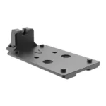 Springfield Armory Agency Optic System Mounting Plate 1911 DS, black angled top view