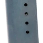 ProMag Kahr Arms K9/P9/E9 Magazine, blued steel, front view with witness holes and baseplate