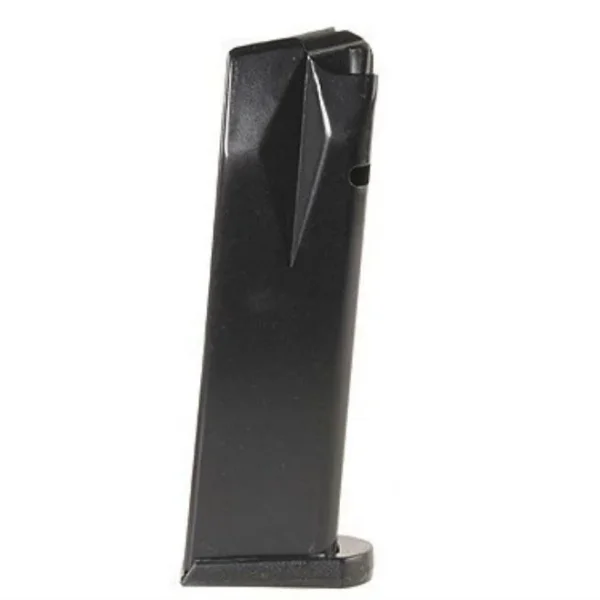ProMag Walther P99/SW99 Magazine black steel magazine, upright angled side view