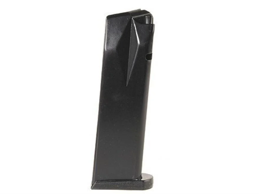 primary-37409 ProMag Walther P99/SW99 Magazine black steel magazine, upright angled side view