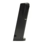 ProMag Beretta M96 Magazine, blued steel magazine shown upright at an angle
