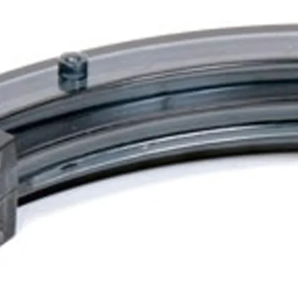 ProMag Ruger 10/22/Charger Magazine curved smoke polymer magazine, side view