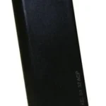 ProMag Kel-Tec P32 Magazine, angled front view of black metal magazine with flat base