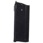 ProMag Ruger Ranch Rifle Magazine, black blued steel magazine in front view
