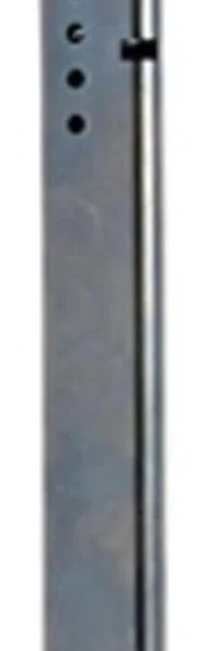 ProMag Kel-Tec P3AT magazine, blued steel front view with witness holes and extended base